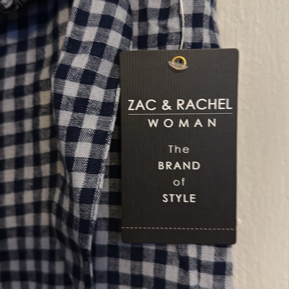 NWT Zac & Rachel crop pants size 1X. - Picture 6 of 6